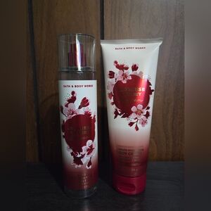 Bath & Body Works Japanese Cherry Blossom Set